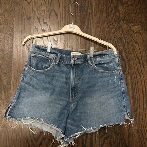 Abercrombie & Fitch Classic Blue Jean Shorts - Curve Love